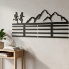 Egyszerű futós éremtartó heggyel