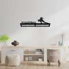 Röplabdás éremtartó menci figurával