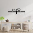 Röplabdás éremtartó a neveddel