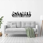 Medal holder with dancing letters