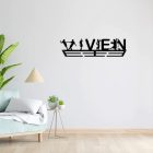 Medal holder with dancing letters