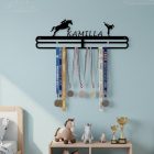 Horse medal holder with your own name