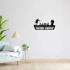 Sakkos és focis éremtartó a neveddel