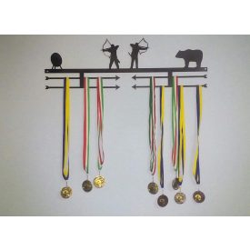 Íjászos éremtartó