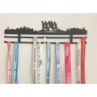 Városi futós éremtartó