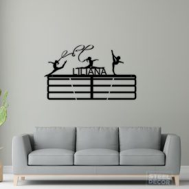 Gimnasztika éremtartó a neveddel style 3