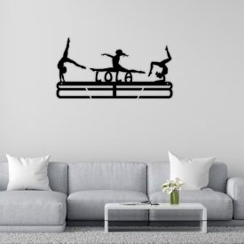 Gimnasztika éremtartó a neveddel style 1