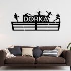 5 sportos éremtartó a neveddel