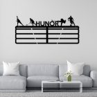 4 sportos éremtartó a neveddel