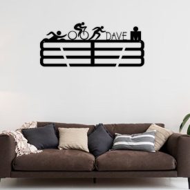 Triatlon, ironman éremtartó