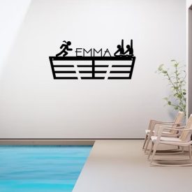 Szinkronúszós éremtartó a neveddel