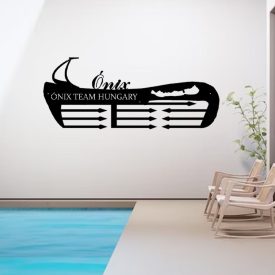 Vitorlásversenyzők éremtartója