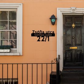 Házszám család névvel
