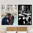 Fotó alapján készült egyedi fém dekoráció