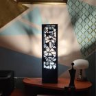 Lángoló Elegancia - Fém Állólámpa