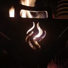 Egyedi Fém Hordozható tűzrakó hely