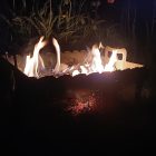 Egyedi Fém Hordozható tűzrakó hely