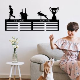 Agility éremtartó a kutyáiddal