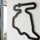 Forma–1 pályarajz acél fali dekoráció – választható pálya és szín