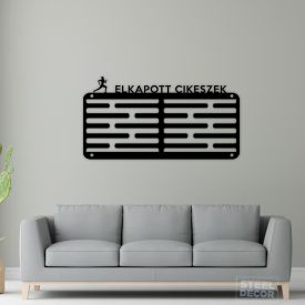 Szöveges futós éremtartó