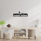 Running medal holder with your pet