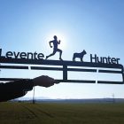 Running medal holder with your pet