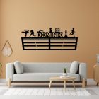 6 sportos éremtartó a neveddel