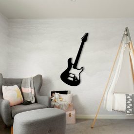 Elektromos gitár sziluett