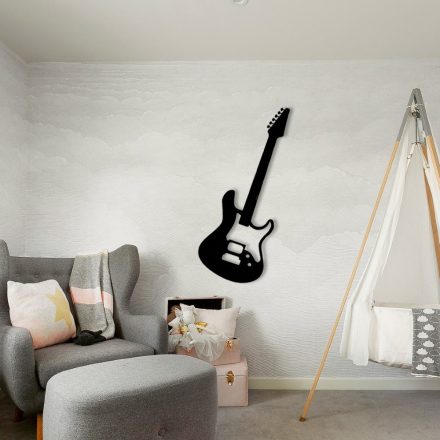 guitar metal wall decoration