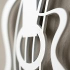 Elegant guitar silhouette for your wall