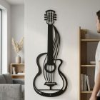 Elegant guitar silhouette for your wall