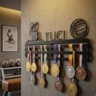 Pole vault medal holder