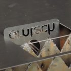 Circle business metal signature