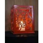 Trick or Treat Metal Candle Holder
