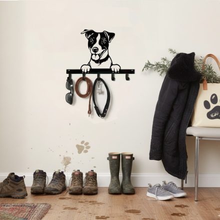 Póráz akasztó mintával