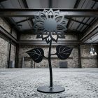 Minimalist protective hands line drawing