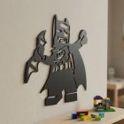 Batman fém fali dekoráció – lézerrel vágott acél logó