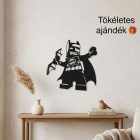 Batman fém fali dekoráció – lézerrel vágott acél logó