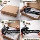 Alumínium házszám tábla 45 x 17 cm-es mérettel, mérőszalaggal szemléltetve