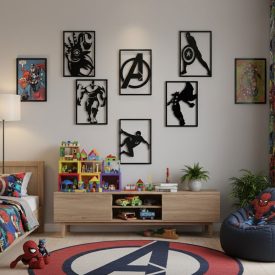 Bosszúállók Avengers– moduláris fém fali dekoráció