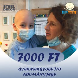 Gyermekgyógyító adományjegy